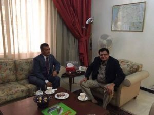 القانص ينهي الجدل بشأن قبوله سفيراً لدى دمشق وينتزع اعترافاً من الهند وسوريا (صور)