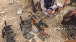 بالصور: أسلحة التحالف في قبضة الحوثيين