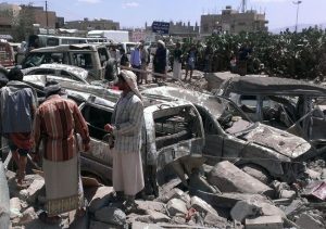 هيومن رايتس تنشر نتائج تحقيقاتها في كبريات المجازر في اليمن وتؤكد أن تحقيقات التحالف غير صحيحة