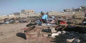التحالف وهادي يذبحون عدن بداعش: ارتفاع ضحايا التفجير إلى 52 وبصمات التواطؤ واضحة
