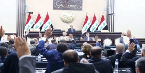 البرلمان العراقي بإجماع أعضائه يطالب الحكومة بقرار يمنع دخول الامريكيين للعراق