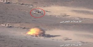 الصواريخ الموجهة تدمر 4 أطقم عسكرية وتقضي على عناصر قوات هادي في الجوف ومأرب