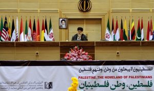 انعقاد مؤتمر دعم الانتفاضة في طهران بمشاركة دولية واسعة وخامنئي يعد بدعم كل من ويواجه إسرائيل