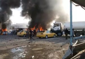 مقتل وإصابة نحو 100 شخص بتفجير انتحار في بغداد