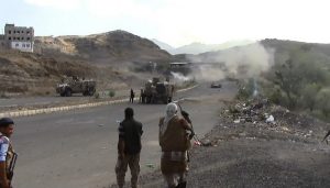 تقدم للجيش والحوثيين باتجاه جبل الهان غربي مدينة تعز