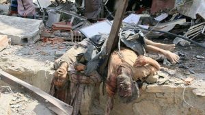 25 قتيلاً من المدنيين بصعدة..طيران التحالف يستأنف مجازر الأسواق