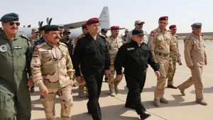 العبادي يعلن من الموصل تحرير المدينة بالكامل وداعش يقر بالهزيمة