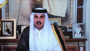 أبرز ما قاله أمير قطر في خطاب التحدّي الأول منذ بدء الأزمة الخليجية
