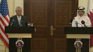 اتفاقية أمريكية قطرية لمكافحة الارهاب وتيلرسون يصف مواقف قطر تجاه الازمة بالمنطقية