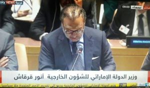 الإمارات تدعو الأمم المتحدة لتقديم حل سياسي للأزمة اليمنية بعد ساعات من مظاهرة الحوثيين