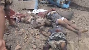 مقتل 17 مدنياً بينهم أطفال ونساء بمجرتين للتحالف  في مأرب وتعز تزامناً مع ضغوط سعودية لمنع تحقيق دولي محايد
