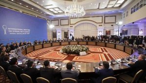 محادثات أستانة  تنتهي باتفاق روسي إيراني تركي على تمديد خفض التصعيد في سوريا ومحاربة الإرهاب