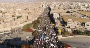 بالصور: صنعاء تتصدر جمعة الغضب لأجل القدس بأكبر مسيرة جماهيرية على مستوى العالم