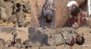اليمن..بالصور: سقوط جماعي لعناصر قوات هادي وآلياتهم بجبهة المهاشمة في الجوف