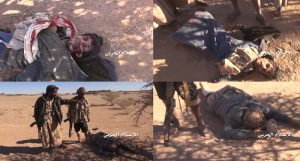بالصور: بعد إعلانها السيطرة عليها..جثث قتلى قوات هادي تظهر في خب والشعف في الجوف بتقدم لقوات صنعاء
