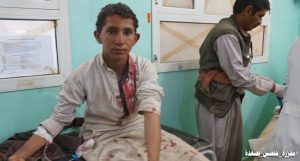 28 قتيلاً وجريحاً بينهم أطفال ونساء ومسعفين بغارات للتحالف على محافظات صعدة والحديدة وصنعاء