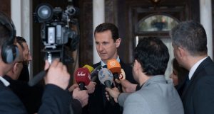 الأسد: عمليات الغوطة الشرقية ستسمر وأمريكا تقدم الدعم الجوي لتنظيم داعش في سوريا