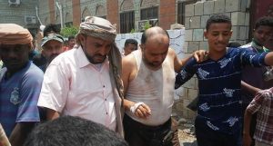 بالصور: التحالف يقصف فريق عمل مسلسل رمضاني وسقوط قتلى وجرحى غربي اليمن