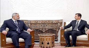 حركة حماس تقرر العودة لمحور سوريا بإعلانها إدانة الهجوم الثلاثي وتعتبره عدواناً على الأمة خدمة لإسرائيل