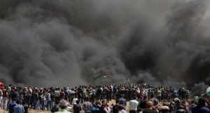 مظاهرات جمعة الكوشوك تعم مدن فلسطين وتشهد إحراق صور ولي العهد السعودي وسقوط 7 قتلى ومئات الجرحى (صور)