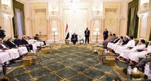 هادي يهين عددا من مشايخ محافظة شبوة ويرفض استقبالهم