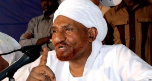 الصادق المهدي: الشرعية في اليمن مشكوك فيها ومشاركة السودان في الحرب خطأ كبير