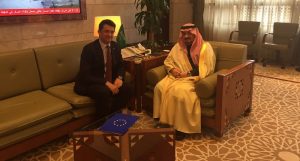 سفير الاتحاد الأوروبي لدى السعودية يكشف ما أحدثته الصواريخ اليمنية في الرياض