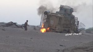 مقتل وإصابة 50 عنصراً وتدمير 10 آليات تابعة للتحالف بانكسار هجوم كبير على التحيتا في الساحل الغربي