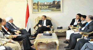 غريفيث يؤكد من صنعاء: الأزمة اليمنية لن تنتهي إلا بالحل السياسي والمجتمع الدولي يدعم المفاوضات