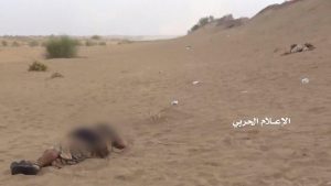قوات التحالف تفشل بفتح خطوط الإمداد في الساحل الغربي وتترك جثث عشرات القتلى من عناصرها متناثرة (صور)