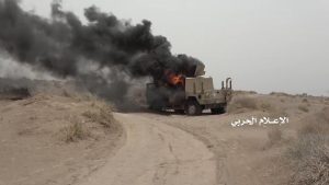 تأكيد إصابة القائد “جواس” قائد عمليات أتباع التحالف في الساحل الغربي ونقله سرّاً إلى الإمارات