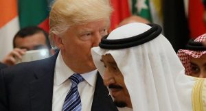 ترامب: قلت لملك السعودية إنه لن يتمكن من الهرب إذا رفعت أمريكا حمايتها عن المملكة ويجب أن يدفع مقابل ذلك