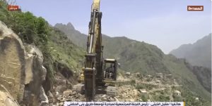 ملحان بالمحويت.. طريق 2000 متر بمبادرة مجتمعية وصمود الأهالي