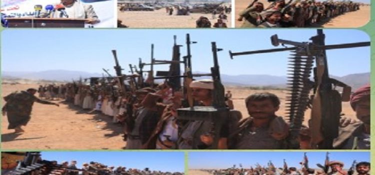 قبائل نهم تحتشد وفاءً للشهداء وتؤكد التسليم المطلق للسيد القائد ورفع الجاهزية