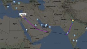 الطيران الهندي يعاود مطارات العدو عبر الأجواء السعودية.. عجز صهيوني عن تخفيف القيود اليمنية دون الاستعانة بـ”الأدوات الخليجية”