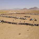 وقفة مُسلحة لأبناء عنس بذمار إعلاناً للنفير والجهوزية لمواجهة مخططات الأعداء