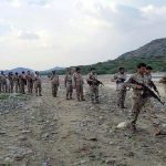 مناورة لخريجي دفعة الشهيد الغماري في حجة تثبت الجهوزية القتالية العالية