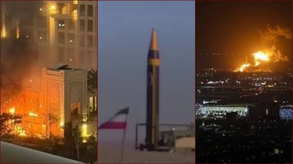 تجدد العمليات الإيرانية على القواعد الأمريكية وانفجارات ضخمة تهز الإمارات وقطر والكويت