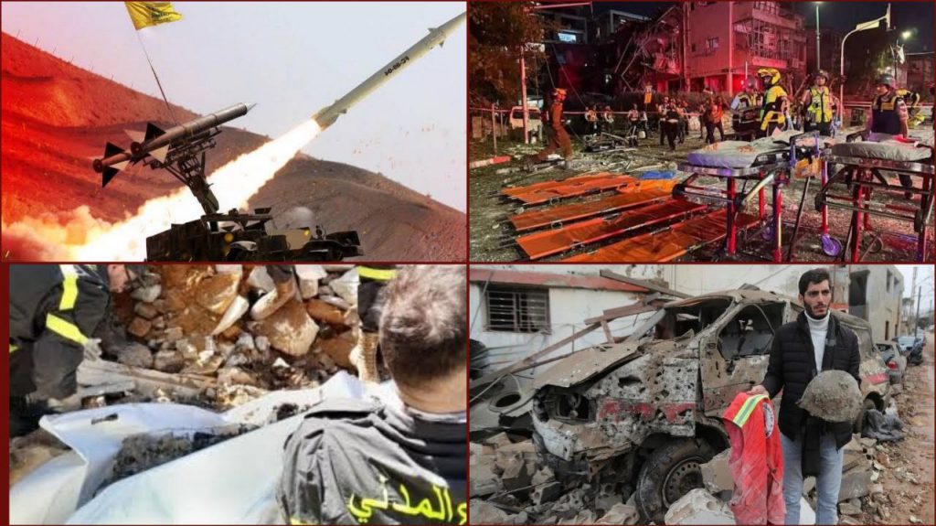 المقاومة اللبنانية تضرب عمق الاحتلال والعدو يرد بجرائم وحشية بحق المدنيين