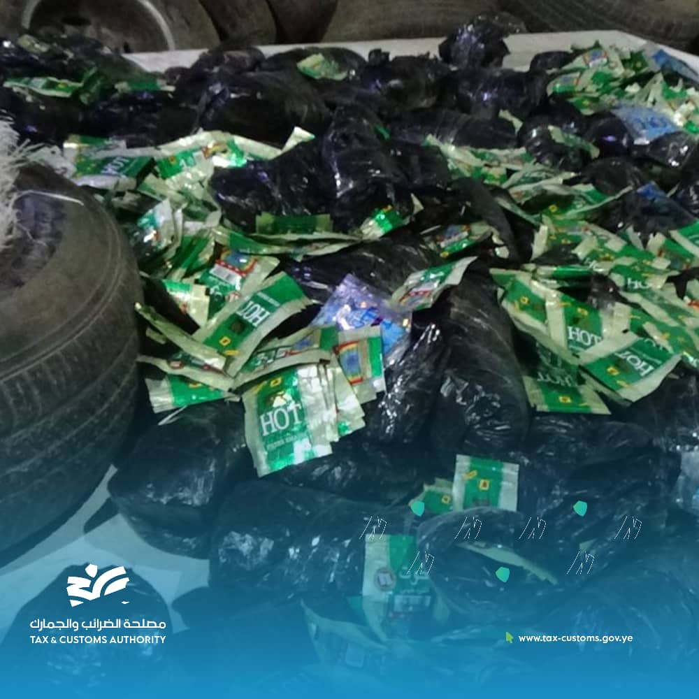 إحباط محاولة تهريب أربعة طرود تبغ في مركز الراهدة الجمركي