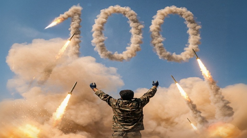 حرس الثورة ينفذ الموجة 100 من “الوعد الصادق 4”