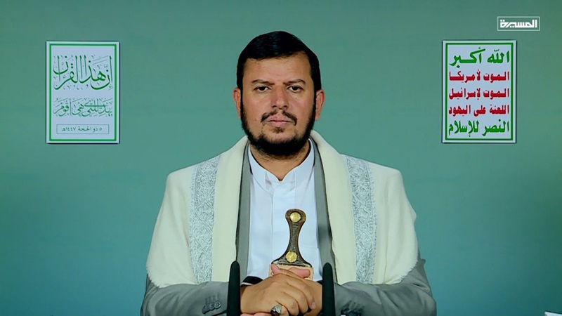 السيد عبدالملك الحوثي: شعبنا بهويته الإيمانية ونهجه التحرري ماضٍ لتبديد مخططات الأعداء ومساعيهم التدميرية