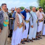 تعز .. نائبا وزيري المالية والشباب يزوران المرابطين في جبهة القصر بتعز