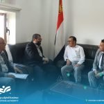 مناقشة التعاون المشترك بين وزارة الصحة ومصلحة الضرائب والجمارك