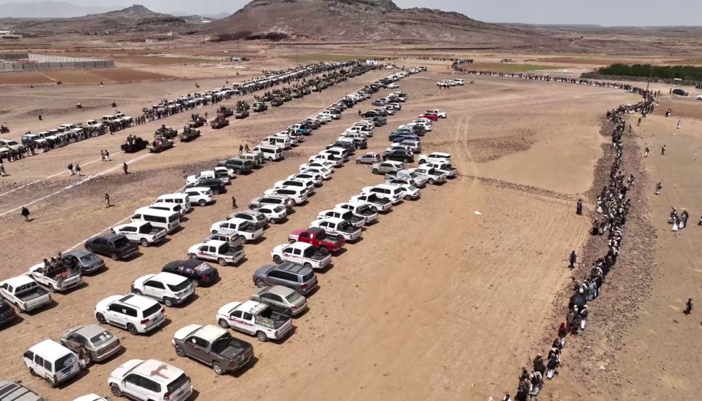 قبائل اليمن تلبي دعوة السيد القائد بلقاءات مسلحة واسعة تأكد جهوزيتها العالية لساعة الحسم
