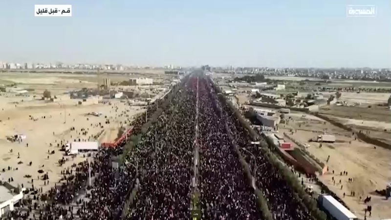 طهران وقم تشهدان أكبر حشد شعبي خلال تشييع الإمام السيد الشهيد علي الخامنئي