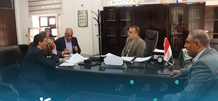 القائم بأعمال رئيس مصلحة الضرائب والجمارك يتفقد سير تنفيذ عملية الدمج في كافة قطاعات المصلحة