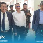 القائم بأعمال رئيس مصلحة الضرائب والجمارك ونائبه يتفقدان مرافق المصلحة لمتابعة إستكمال عملية الدمج المكاني