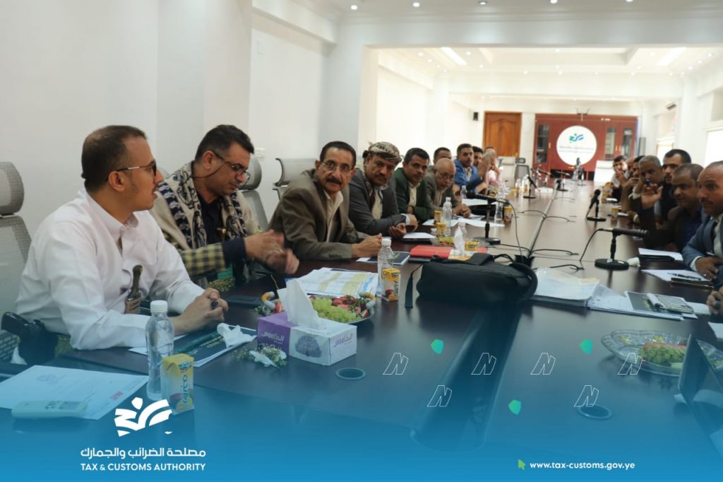 القائم بأعمال رئيس مصلحة الضرائب والجمارك يترأس الاجتماع الخامس للجنة الدمج المخصص لإستكمال دمج الأنظمة المالية في المصلحة