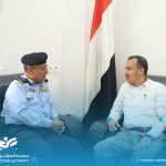 القائم بأعمال رئيس مصلحة الضرائب والجمارك يبحث مع مدير عام المرور سير إجراءات ترسيم السيارات المستوردة قبل انتهاء المهلة